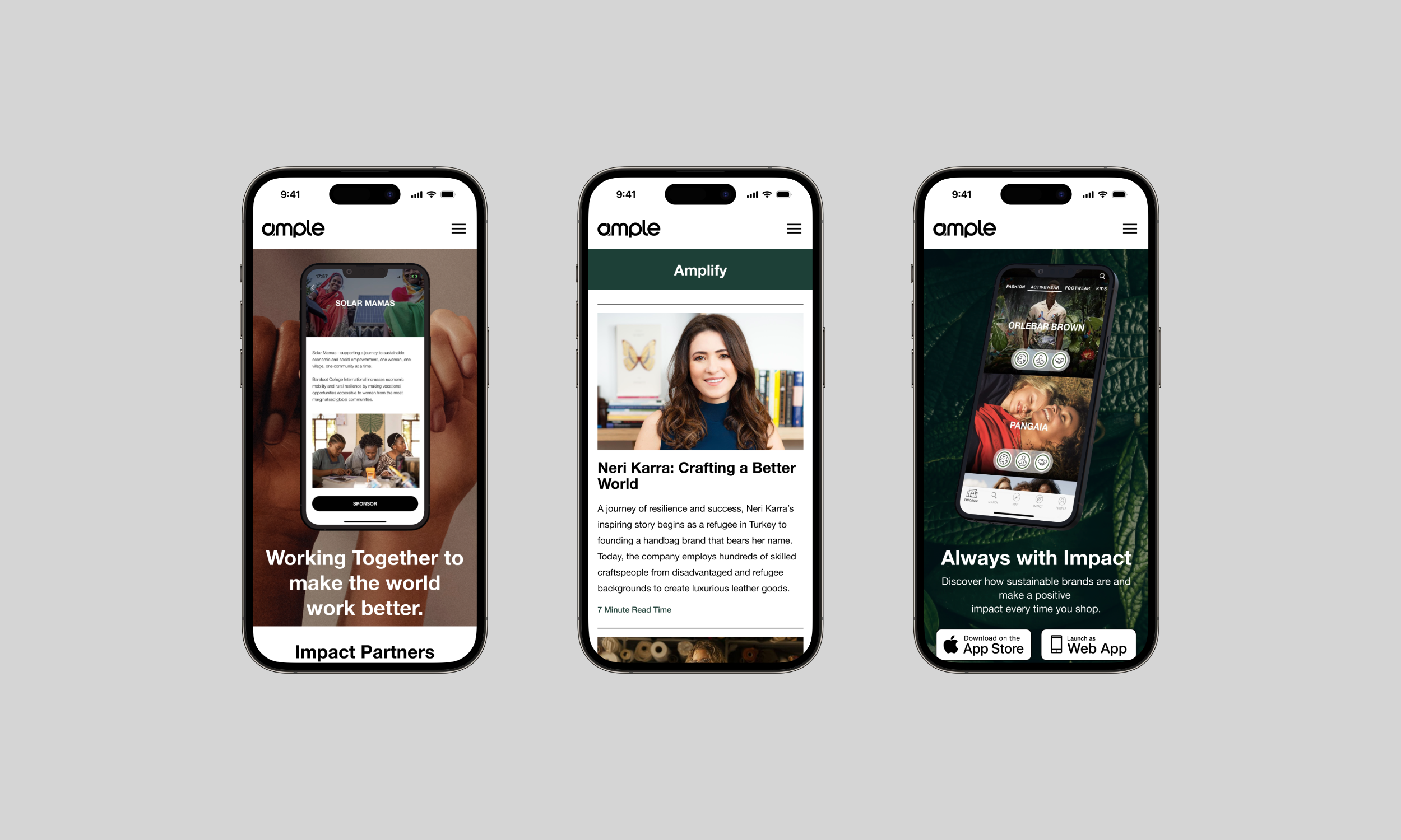 Ample Earth Sustainable Shopping Platform